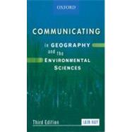 Communicating in Geography and the Environmental Sciences, 9780195517613