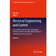 Electrical Engineering and Control : Selected Papers from th..., 9783642217647