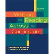 Writing and Reading Across the Curriculum,9780205727650 Writing and Reading Across the Curriculum,9780205727650