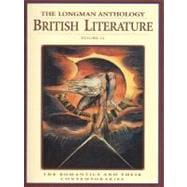 Longman Anthology of British Literature Vol. 2A : The Romantics and Their Contemporaries,9780321067654 Longman Anthology of British Literature Vol. 2A : The Romantics and Their Contemporaries,9780321067654
