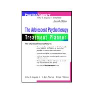The Adolescent Psychotherapy Treatment Planner, 2nd Edition,9780471347668 The Adolescent Psychotherapy Treatment Planner, 2nd Edition,9780471347668