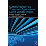 Current Topics in the Theory and Application of Latent Varia..., 9780415637787