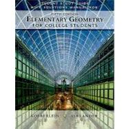 Student Solutions Guide with Solutions Manual for Alexander/Koeberlein's Elementary Geometry for College Students, 5th,9781439047934 Student Solutions Guide with Solutions Manual for Alexander/Koeberlein's Elementary Geometry for College Students, 5th,9781439047934