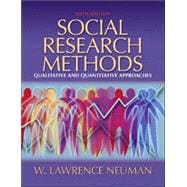 Social Research Methods : Qualitative and Quantitative Appro..., 9780205457939