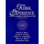 Global Experience : Readings in World History to 1500,9780133107982 Global Experience : Readings in World History to 1500,9780133107982