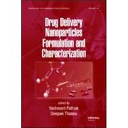 Nanoparticulate Drug Delivery Systems Ii Formulation and Cha..., 9781420078046
