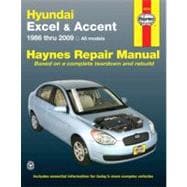Hyundai Excel & Accent Automotive Repair Manual: Models Cove..., 9781563928048