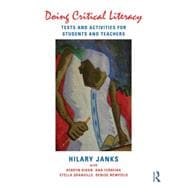 Doing Critical Literacy: Texts and Activities for Students and Teachers,9780415528108 Doing Critical Literacy: Texts and Activities for Students and Teachers,9780415528108