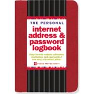 The Personal Internet Address & Password Logbook - Red,9781441308146 The Personal Internet Address & Password Logbook - Red,9781441308146