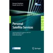 Personal Satellite Services : Third International ICST Confe..., 9783642238246