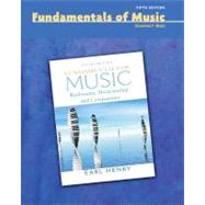 Fundmtls Of Music: Rudimts Musicianshp&Comp,9780132448284 Fundmtls Of Music: Rudimts Musicianshp&Comp,9780132448284