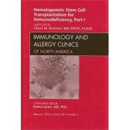 Hematopoietic Stem Cell Transplantation for Immunodeficiency..., 9781437718287