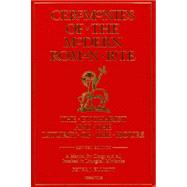Ceremonies of the Modern Roman Rite: The Eucharist and the L..., 9780898708301