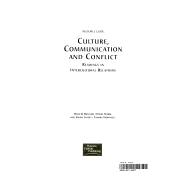 Culture, Communication and Conflict,9780536618313 Culture, Communication and Conflict,9780536618313