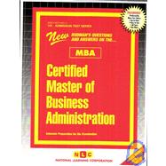 Certified Master of Business Administration,9780837358314 Certified Master of Business Administration,9780837358314