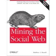 Mining the Social Web : Analyzing Data from Facebook, Twitte..., 9781449388348
