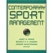 Contemporary Sport Management,9780873228367 Contemporary Sport Management,9780873228367