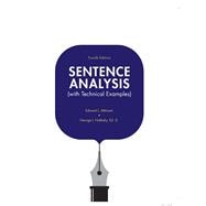 Sentence Analysis (with Technical Examples), Form A, 4/e,9781269718400 Sentence Analysis (with Technical Examples), Form A, 4/e,9781269718400