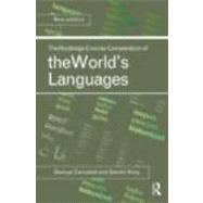 The Routledge Concise Compendium of the World's Languages, S..., 9780415478410