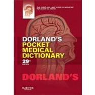 Dorland's Pocket Medical Dictionary (Book with CD-ROM + Access Code),9781455708437 Dorland's Pocket Medical Dictionary (Book with CD-ROM + Access Code),9781455708437