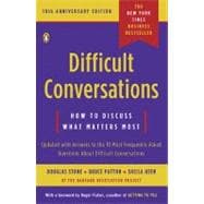 Difficult Conversations : How to Discuss What Matters Most, 9780143118442