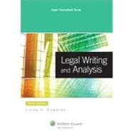 Legal Writing and Analysis,9780735598508 Legal Writing and Analysis,9780735598508