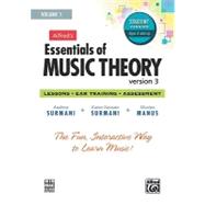 Alfred's Essentials of Music Theory: Version 3: Lessons, Ear..., 9780739068601