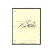 Workbook for Tonal Harmony,9780079118653 Workbook for Tonal Harmony,9780079118653