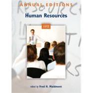 Annual Editions: Human Resources 11/12,9780073528670 Annual Editions: Human Resources 11/12,9780073528670