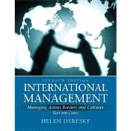 International Management : Managing Across Borders and Cultu..., 9780136098676