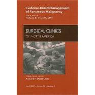 Evidence-Based Management of Pancreatic Malignancy: An Issue..., 9781437718768