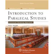introduction to paralegal studies a critical thinking approach introduction to paralegal studies a critical thinking approach