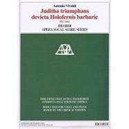 Antonio Vivaldi: Juditha Triumphans Devicta Holofernis Barba..., 9788875928858