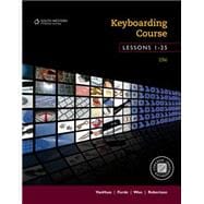 Keyboarding Course, Lessons 1-25,9781133588955 Keyboarding Course, Lessons 1-25,9781133588955