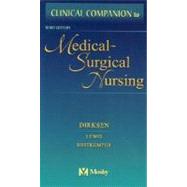 Clinical Companion to Medical Surgical Nursing,9780323018968 Clinical Companion to Medical Surgical Nursing,9780323018968