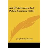 ISBN 9781104619053 product image for Art of Advocates and Public Speaking | upcitemdb.com