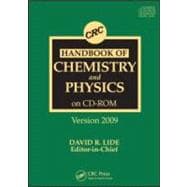 CRC Handbook of Chemistry and Physics CD-ROM Version 2009, 9781420089097