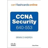 CCNA Security 640-553 Cert Flash Cards Online, Retail Packag..., 9781587059100