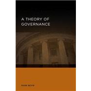 A Theory of Governance,9781938169113 A Theory of Governance,9781938169113