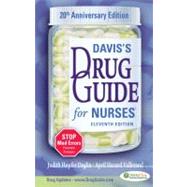 Davis's Drug Guide for Nurses: 20th Anniversary Edition,9780803619128 Davis's Drug Guide for Nurses: 20th Anniversary Edition,9780803619128