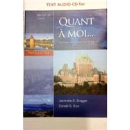 Audio CD (Stand Alone) for Bragger/Rice's Quant a moi, 5th,9781111839130 Audio CD (Stand Alone) for Bragger/Rice's Quant a moi, 5th,9781111839130