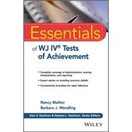 Essentials of Wj IV Tests of Achievement,9781118799154 Essentials of Wj IV Tests of Achievement,9781118799154
