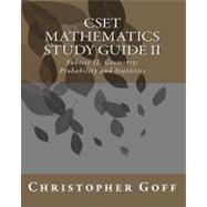 CSET Mathematics Study Guide II : Subtest II: Geometry; Prob..., 9781460999172