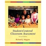 Student-Centered Classroom Assessment,9780134329314 Student-Centered Classroom Assessment,9780134329314