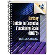 Barkley Deficits in Executive Functioning Scale (BDEFS for A..., 9781606239346