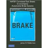 NATEF Correlated Task Sheets for Automotive Brake Systems,9780135079355 NATEF Correlated Task Sheets for Automotive Brake Systems,9780135079355