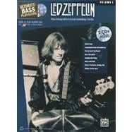 Ultimate Bass Play-along Led Zeppelin, Vol 1 : Play along wi..., 9780739059425