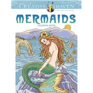 Creative Haven Mermaids Coloring Book