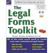 Legal Forms Toolkit : All the Tools You'll Need to Create Yo..., 9781892949486