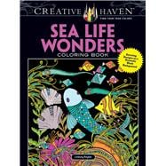 Creative Haven Sea Life Wonders Coloring Book Amazing 